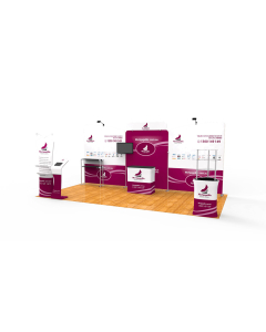 EX12 3x6m Trade Show Booth