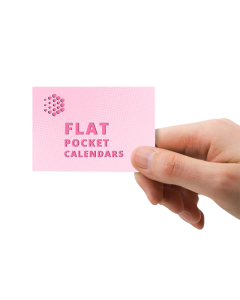 Flat Pocket Calendars