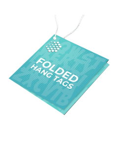 Folded Hang Tags