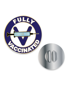 Fully Vaccinated Lapel Pins