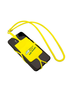 Silicone Lanyard Phone Wallet