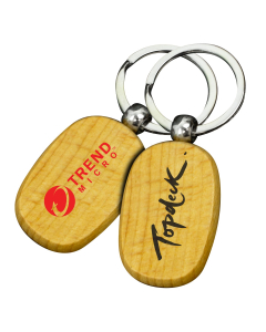 Oblong Wooden Keyrings