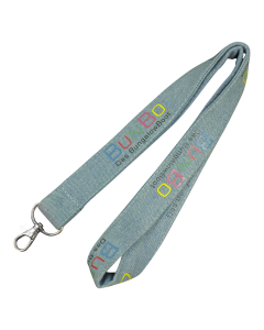 Printed Denim Lanyards