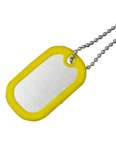 Dog Tag w/ Silicone Cover