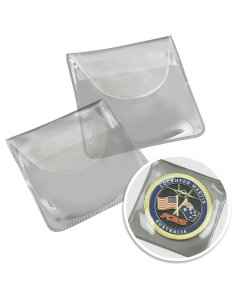 CP12 Clear PVC Slide Pouch