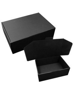 Die Cut Black Mailing Boxes