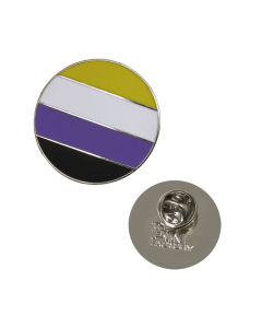 Non Binary Flag Pins