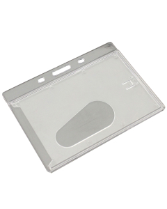 88 x 54 Landscape Rigid Enclosed ID Card Holder