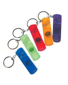 Light/Compass/Whistle Keyring