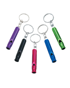 Aluminium Whistle Keyring