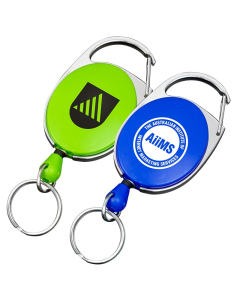 Oval Carabiner Badge Reels