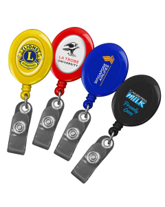 Oval Style Plastic Badge Reels