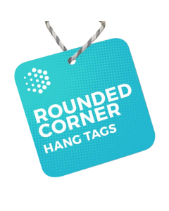 Rounded Corner Hang Tags 