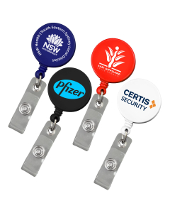 Printed Retractable ID Badge Reels 