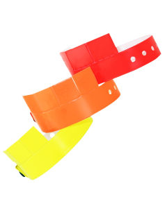 Tabbed Vinyl Wristbands