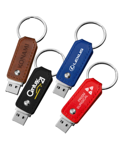 USB Leather Fob Style