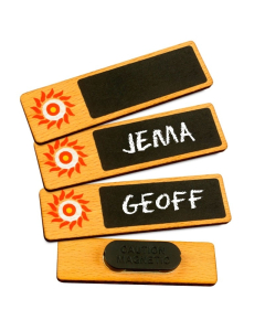 Chalkboard Name Badges