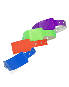 Wide Face Vinyl Wristbands