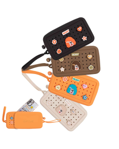 PVC Charm Phone Pouch