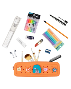 PVC Charm Pencil Case