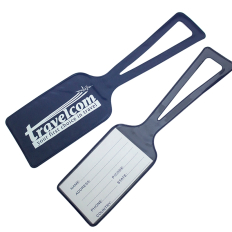 Vinyl Luggage Tag Holder