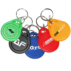 Printed RFID Plastic Key Fobs