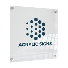 Clear Acrylic Signs