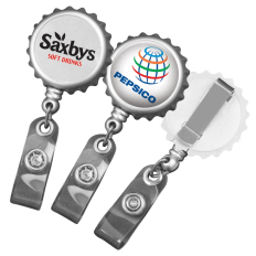 Bottle Top Style Badge Reel