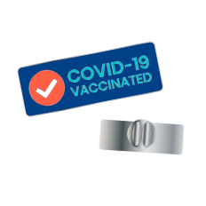 Covid-19 Check Lapel Pin