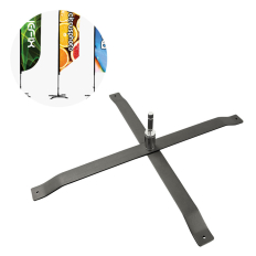 Cross Base Banner Mounting Base