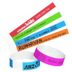 Custom Printed Tyvek Wristbands