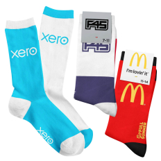 Promotional Dye Sublimated Socks