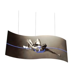 S-Curved Stretch Hanging Pendant Banner