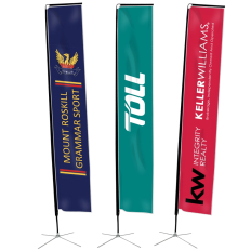 Standing Printed Banners