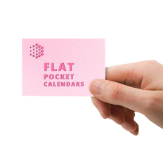 Flat Pocket Calendars