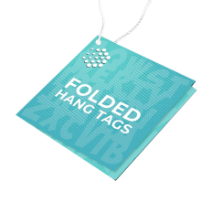 Folded Hang Tags