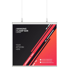 Hanging Clamp Bar Banners