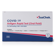 Juschek Single Pack Rapid Antigen Tests (Saliva)