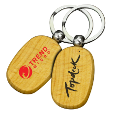 Oblong Wooden Keyrings