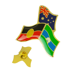 Indigenous Tri Flag Lapel Pins