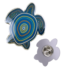 NAIDOC Turtle Lapel Pin