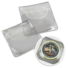 CP12 Clear PVC Slide Pouch