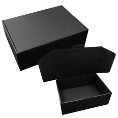 Die Cut Black Mailing Boxes