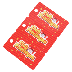 Plastic Membership Key Tags