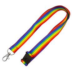 20mm Rainbow Stock Lanyards