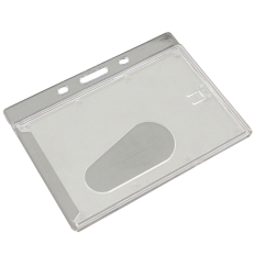 88 x 54 Landscape Rigid Enclosed ID Card Holder