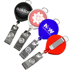 No Twist Inset Retractable Badge Reels