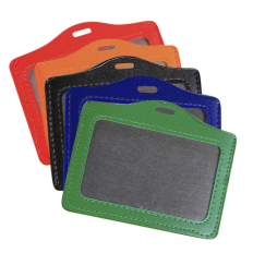 90 x 60mm Landscape PU Leather Holders