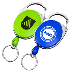 Oval Carabiner Badge Reels