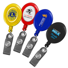 Oval Style Plastic Badge Reels